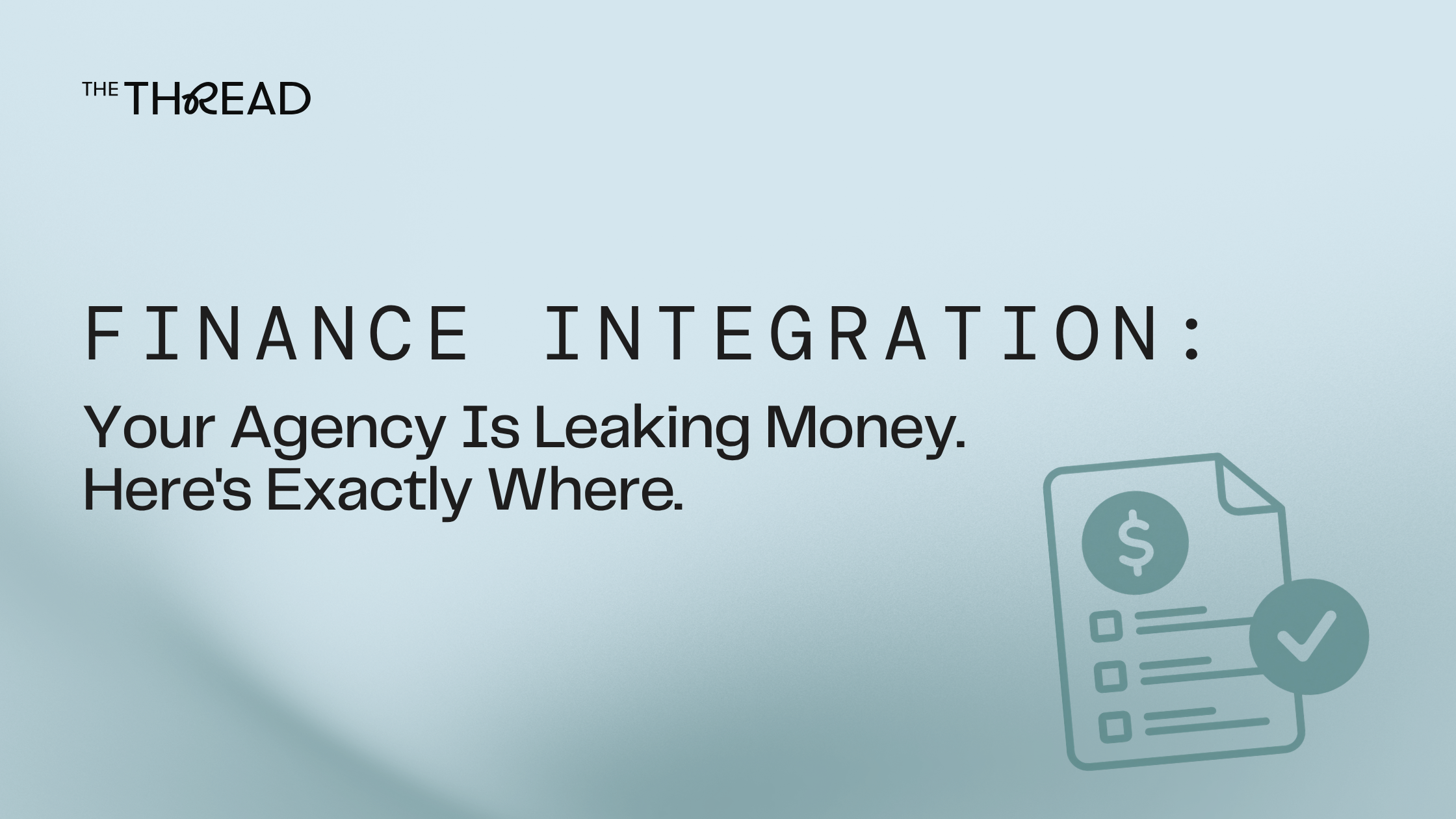 finance integration for talent agencies